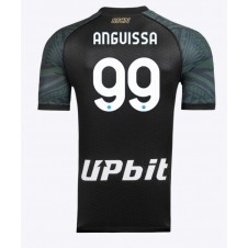 SSC Napoli Frank Anguissa #99 Tredje Tröja 2023-24 Korta ärmar